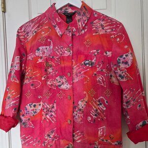 Beautiful Batik Bomber Jacket